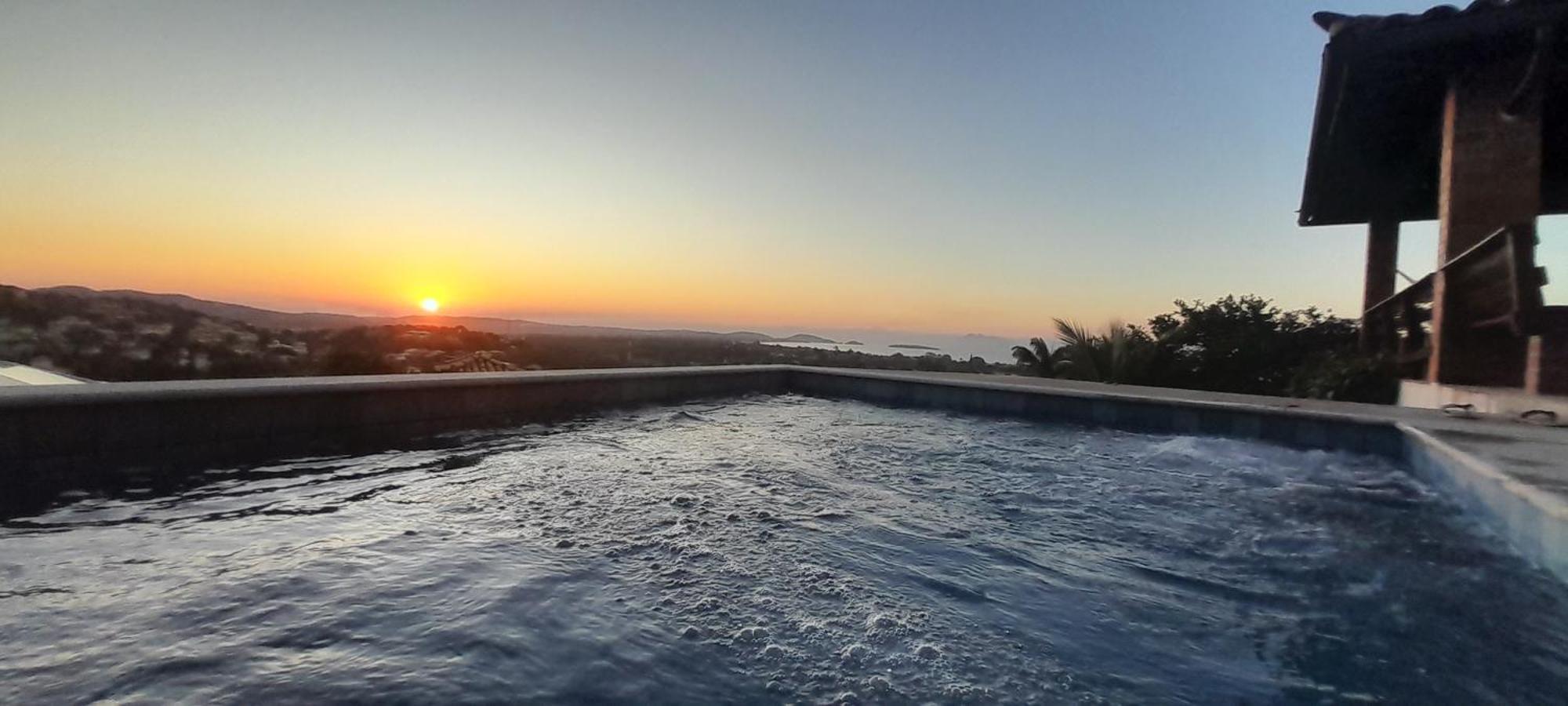 Casa E Piscina Privativa, Vista Para O Mar Em Condominio Pe Na Areia Búzios Kültér fotó