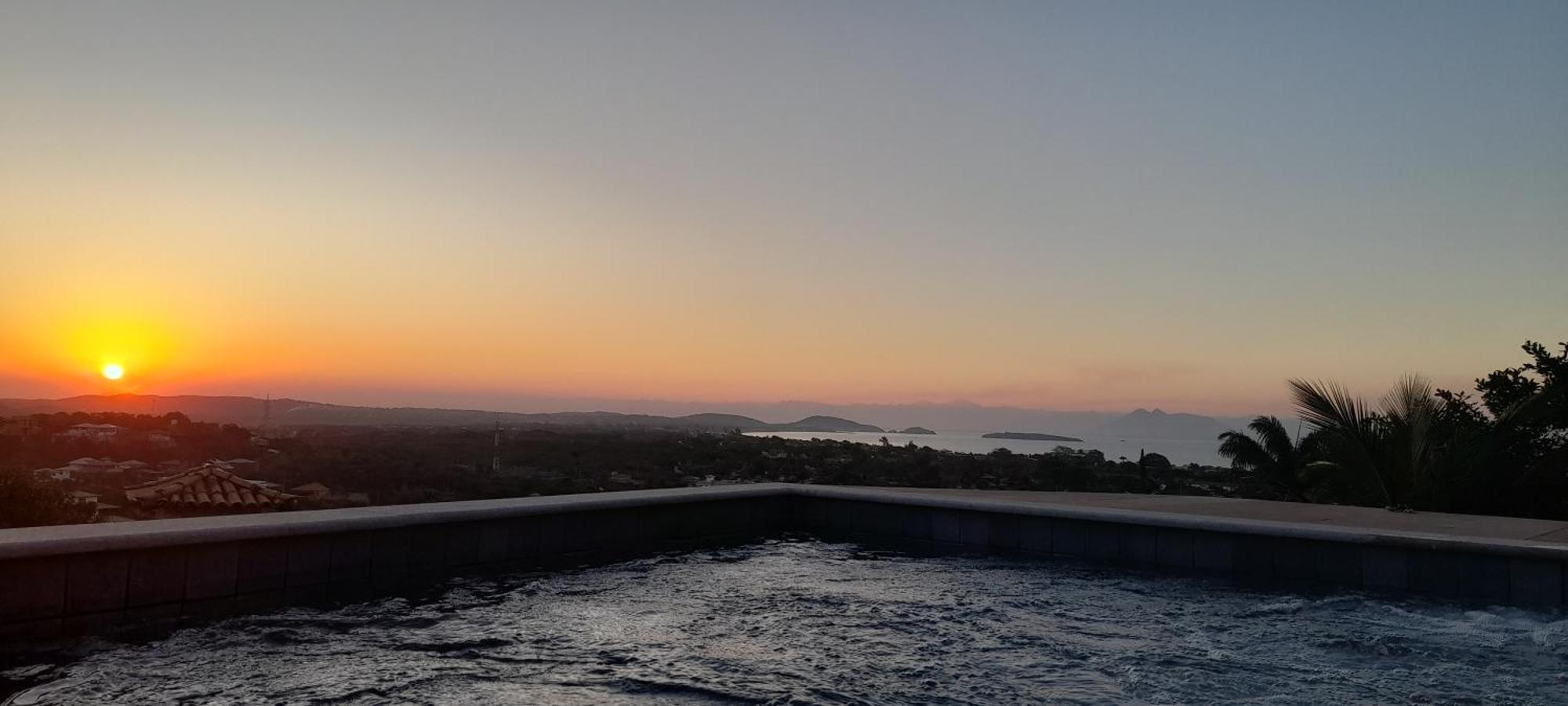 Casa E Piscina Privativa, Vista Para O Mar Em Condominio Pe Na Areia Búzios Kültér fotó