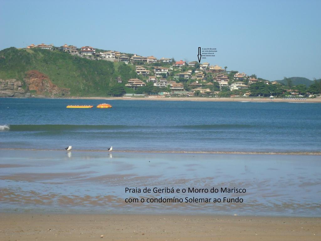 Casa E Piscina Privativa, Vista Para O Mar Em Condominio Pe Na Areia Búzios Kültér fotó